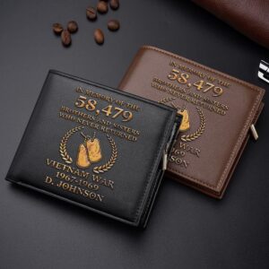 VietNam War Men Wallet Custom Your Name…