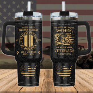 Vietnam Veteran Military Custom Name Rank And…