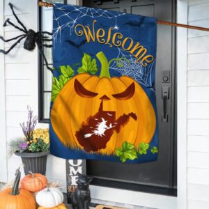 Welcome West Virginia Pumpkins Halloween Flag Halloween Flag Halloween Garden Flags Halloween House Flags 2 r2nrcq.jpg