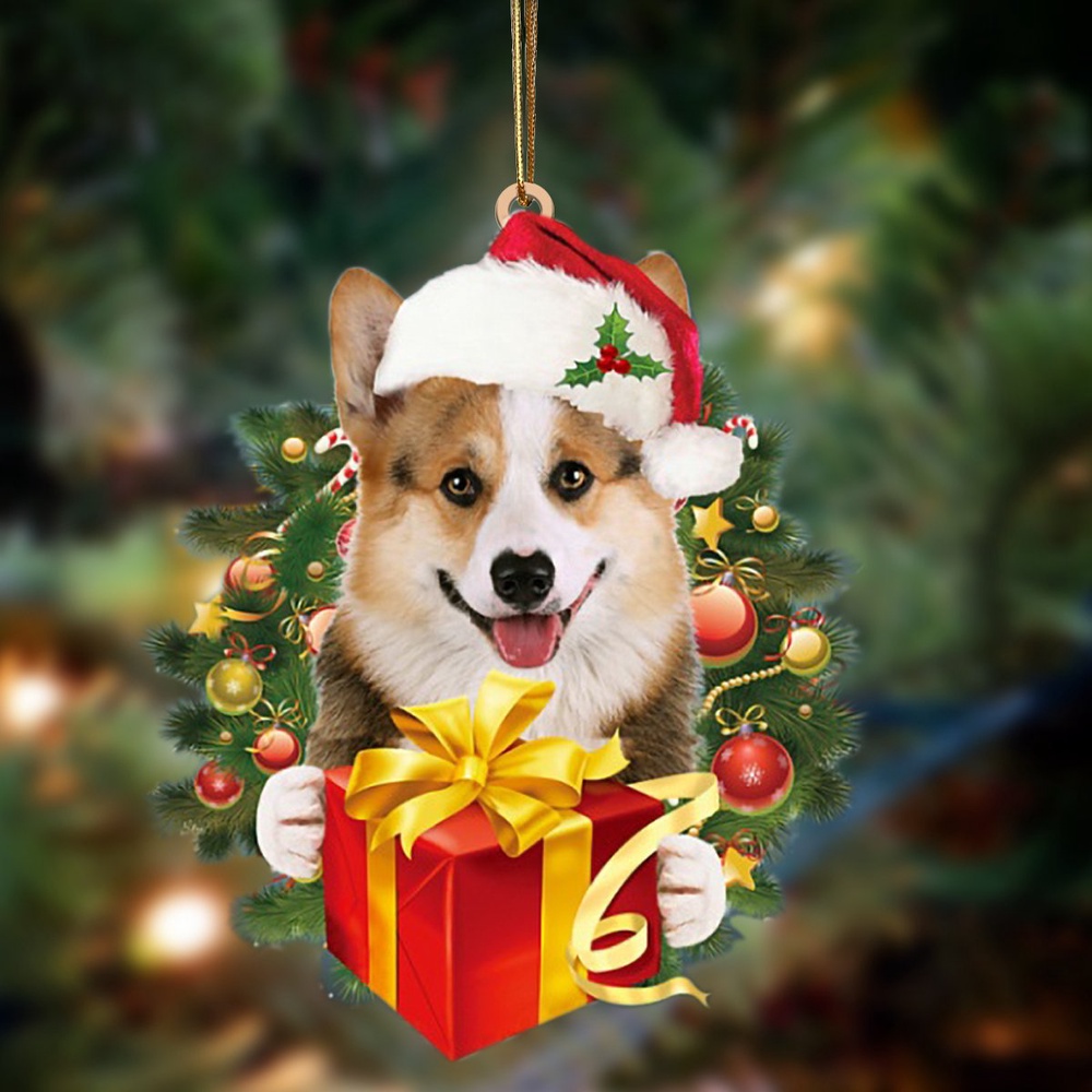 Welsh Corgi-Dogs give gifts Hanging Ornament_9950, Christmas Ornament, Dog Ornament, Xmas Dog Ornaments