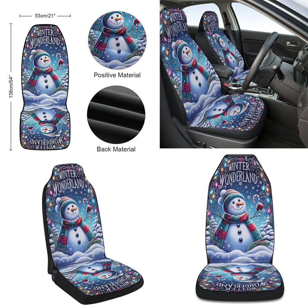 Winter Wonderland Christmas Seat Cover Cars, Christmas Car Seat Cover, Car Seat Cover Winter Wonderland Christmas Seat Cover Cars, Christmas Car Seat Cover, Car Seat Cover