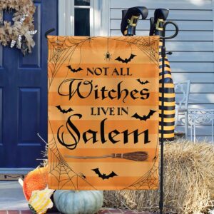 Witch Witchcraft Halloween Flag Not All Witches…