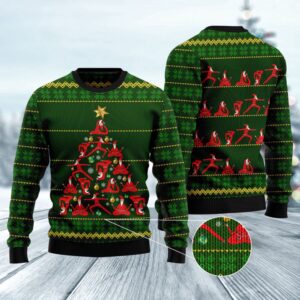 Yoga Christmas Ugly Christmas Sweater, Christmas Sweater,…