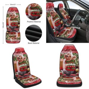 Yorkie Christmas Seat Cover Cars Christmas Car Seat Cover Car Seat Cover 2 nlz6dm.jpg