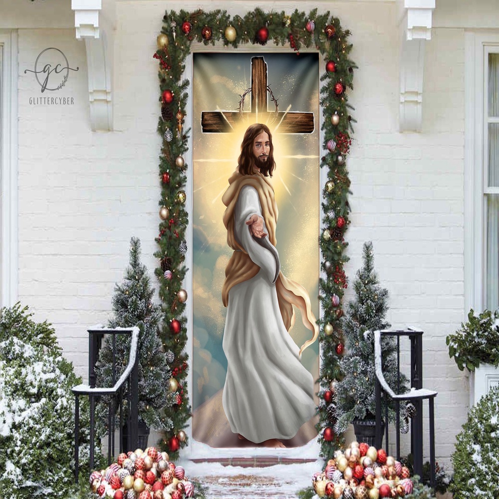 Christian Christmas Front Decor, Jesus Outdoor Decor, Gifts For Jesus Lover, Christmas Gift