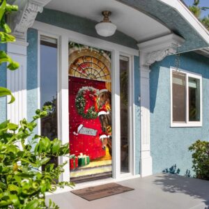 Christmas Begins With Horses Christmas Horse Decor Christmas Outdoor Decoration Unique Gifts Doorcover Christmas Gift 5 qwyhjg.jpg