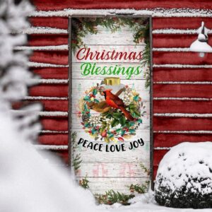 Christmas Cardinal Door Cover Christmas Blessings Love Peace Joy Cardinal Christmas Door Cover Decorations Christmas Gift 5 dakx5h.jpg