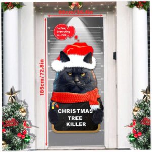 Christmas Cat Door Cover Decoration Christmas Door Covers Gift For Christmas Christmas Gift 2 p5xwxb.jpg