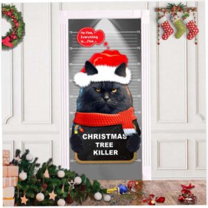 Christmas Cat Door Cover Decoration Christmas Door Covers Gift For Christmas Christmas Gift 3 wauiz1.jpg