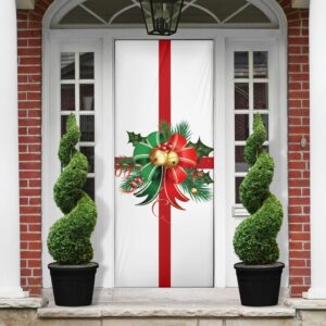 Christmas Decor Gift Background White Color Door…