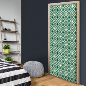 Christmas Decor Santa Claus And Snowman Background…