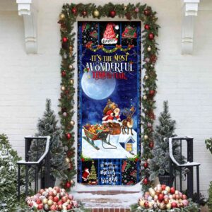 Christmas Door Cover It’s The Most Wonderful…