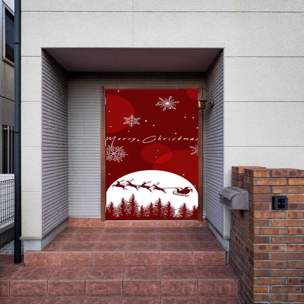 Christmas Door Cover, Merry Christmas Door Banner, Best Gift For Christmas, Christmas Gift