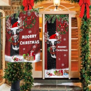 Christmas Farm Door Cover And Banner Home…