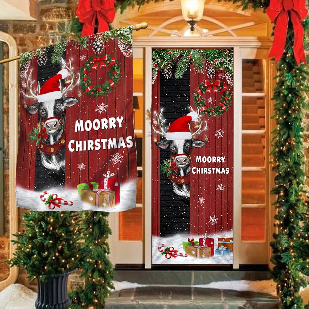 Christmas Farm Door Cover And Banner Home Decor Moorry Christmas, Christmas Outdoor Decoration, Christmas Gift Christmas Farm Door Cover And Banner Home Decor Moorry Christmas, Christmas Outdoor Decoration, Christmas Gift