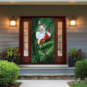 Christmas Sleigh Door Cover Christmas Door Covers Christmas Gift For Family Christmas Gift 2 k5n4xc.jpg