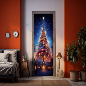 Christmas Theme For Front Door Cover Christmas Door Covers Gift For Family Christmas Gift 3 x1pnni.jpg