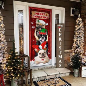 Frenchie Merry Christmas Door Cover Unique Gifts Doorcover Housewarming Gifts Christmas Gift 3 ft6hmj.jpg
