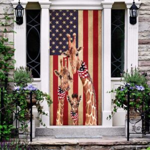 Giraffe Proud & Love Door Cover Unique…