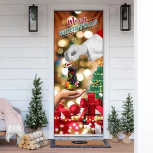 Give Black Cat Dog Door Cover Christmas Door Cover Christmas Gift 4 hg3kxx.jpg