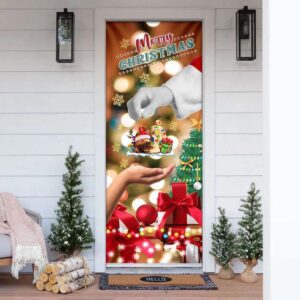 Give Pug Dog Door Cover Christmas Door Cover Christmas Outdoor Decoration Christmas Gift 2 qrbgx2.jpg