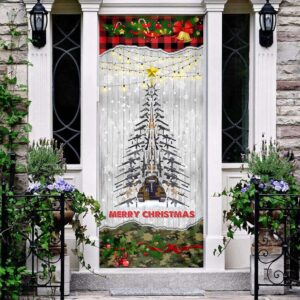 Gun Christmas Tree Door Cover Christmas Outdoor Decoration Christmas Gift 2 fsnh4z.jpg