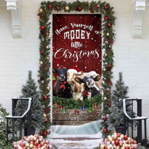 Happy Cattle Christmas Door Cover Christmas Outdoor Decoration Christmas Gift 2 ozgyae.jpg