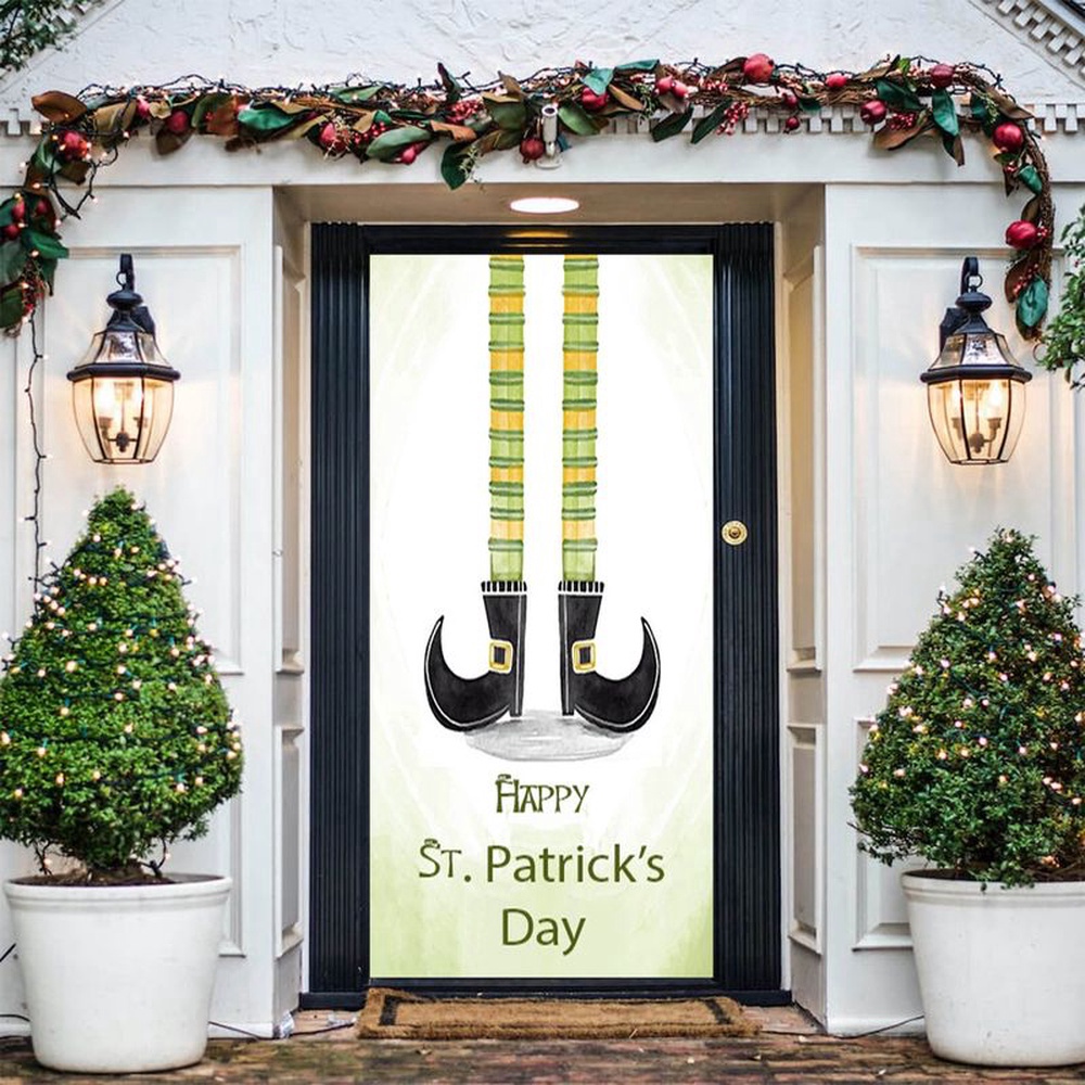 Happy St Patrick’s Day Door Cover Patrick’s Day Door Decoration March 17th Gift Idea, Christmas Gift Happy St Patrick’s Day Door Cover Patrick’s Day Door Decoration March 17th Gift Idea, Christmas Gift