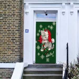 Hello Kitty Door Cover, Christmas Door Cover,…