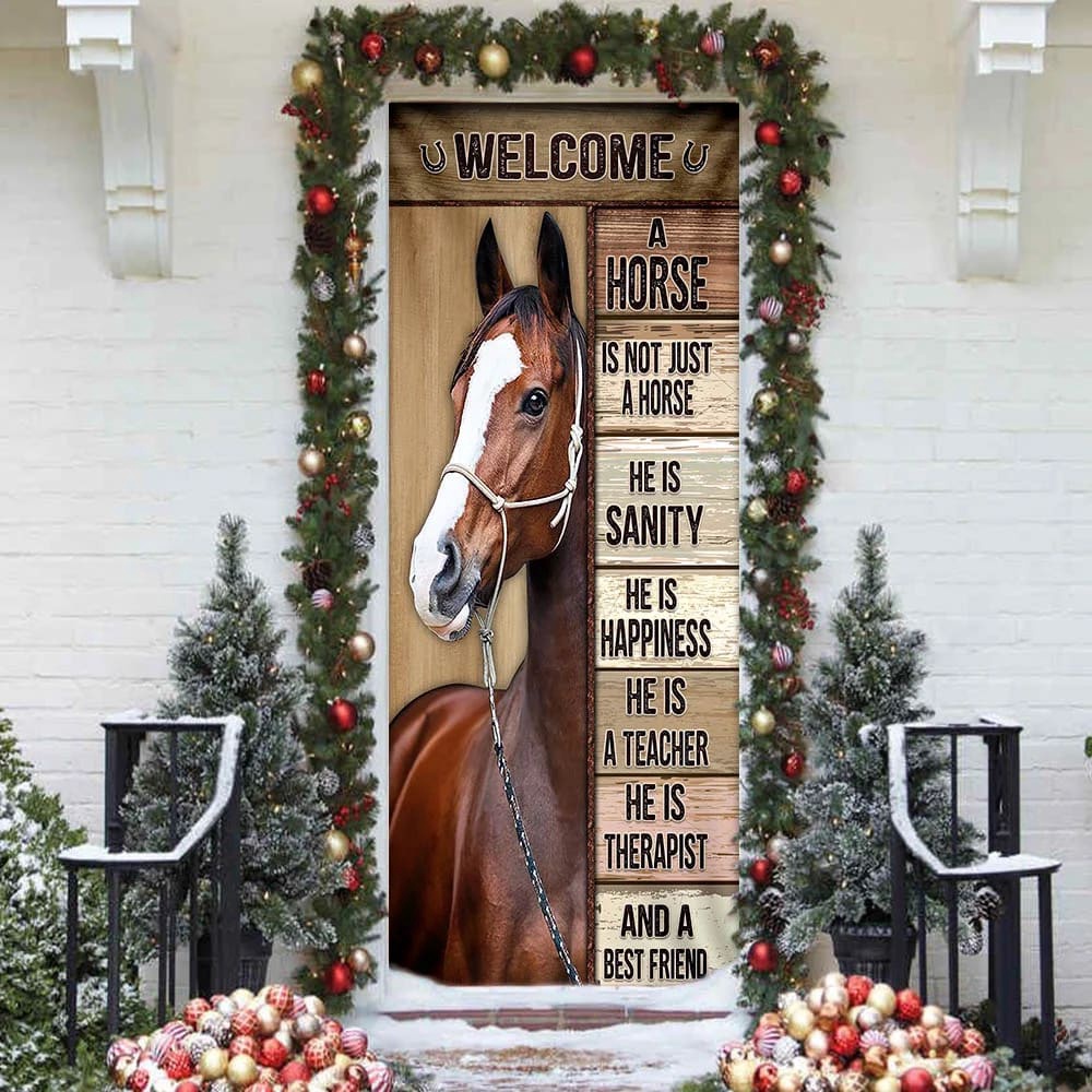 Horse, A Horse Is Not Just A Horse Door Cover, Unique Gifts Doorcover, Christmas Gift Horse, A Horse Is Not Just A Horse Door Cover, Unique Gifts Doorcover, Christmas Gift