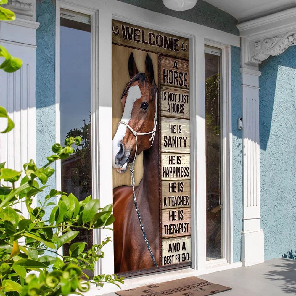 Horse, A Horse Is Not Just A Horse Door Cover, Unique Gifts Doorcover, Christmas Gift Horse, A Horse Is Not Just A Horse Door Cover, Unique Gifts Doorcover, Christmas Gift