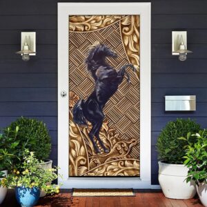 Horse Door Cover Unique Gifts Doorcover Christmas Gift For Friends Christmas Gift 2 tv9spx.jpg