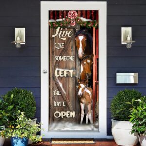 Horse Life Door Cover Unique Gifts Doorcover Christmas Gift For Friends Christmas Gift 2 fxu5fx.jpg