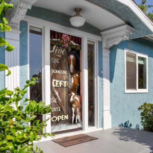 Horse Life Door Cover Unique Gifts Doorcover Christmas Gift For Friends Christmas Gift 5 wehhsl.jpg