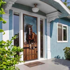 Horse Stall Door Cover Unique Gifts Doorcover Housewarming Gifts Christmas Gift 4 j0dsrz.jpg