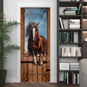 Horse Stall Door Cover Unique Gifts Doorcover Housewarming Gifts Christmas Gift 5 tksiuz.jpg