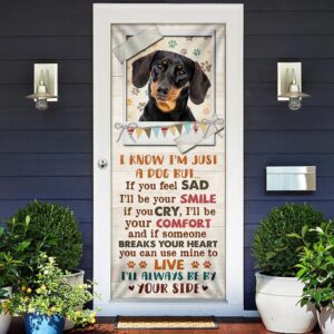 I ll Always Be By Your Side Dachshund Door Cover Xmas Outdoor Decoration Gifts For Dog Lovers Christmas Gift 2 g3fves.jpg