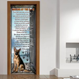 I ll Be Waiting At The Door. German Shepherd Door Cover Xmas Outdoor Decoration Gifts For Dog Lovers Christmas Gift 4 f4tote.jpg