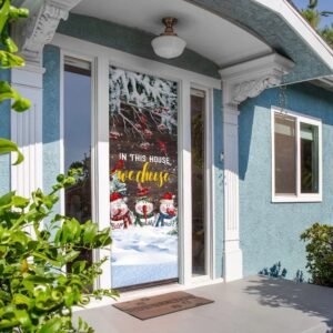 In This House We Choose Door Cover Snowman Christmas Door Cover Unique Gifts Doorcover Christmas Gift 5 fbnilj.jpg