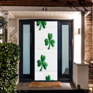 Irish Shamrock Door Cover Happy St Patrick’s…
