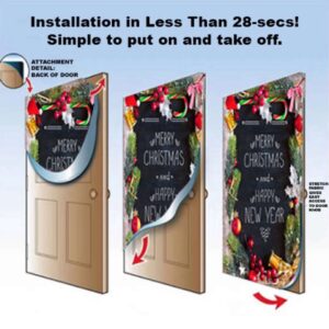 It s Time Santa Door Cover Christmas Door Covers Christmas Gift For Family Christmas Gift 4 dxpasl.jpg