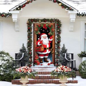 Jolly Old St. Nick Door Cover Christmas Door Covers Gift For Christmas Christmas Gift 3 d9pfmx.jpg