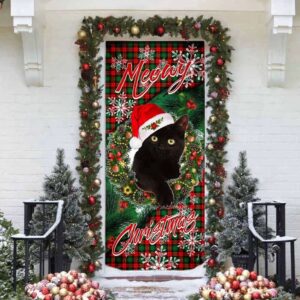 Meowy Christmas Door Cover Black Cat Door Cover Christmas Outdoor Decoration Christmas Gift 3 nlt0st.jpg