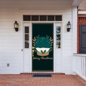 Merry Christmas Door Cover, Christmas Door Covers,…