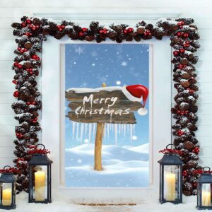 Merry Christmas Door Cover Xmas Door Banner Outdoor Decor Gift For Christmas Christmas Gift 2 pv8d4a.jpg