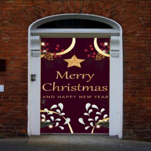 Merry Christmas Door Decorations Christmas Door Covers Christmas Gift For Family Christmas Gift 3 ycjr3t.jpg