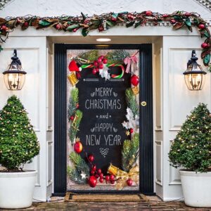 Merry Christmas and Happy New Year Door…