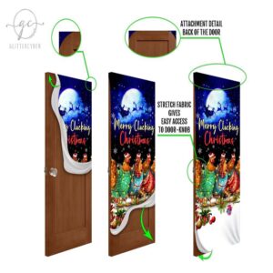 Merry Clucking Christmas Door Cover Christmas Chicken Door Covers Gifts For Christmas Christmas Gift 7 kjhxaf.jpg