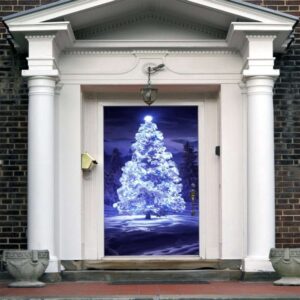 New Year Front Door Cover Entry Doors…