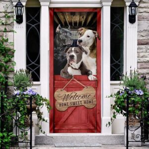Pit Bull Home Sweet Home Door Cover Xmas Outdoor Decoration Gifts For Dog Lovers Christmas Gift 3 twquwk.jpg